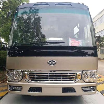 sオフロードバス 140 hp ディーゼル道路輸送バス カスタムカラー ユーロ 4 7.4m 30席バス