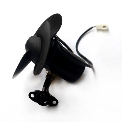 2010- プラスチックバスのアクセサリー 単速長ポール 黒いドライバーファン