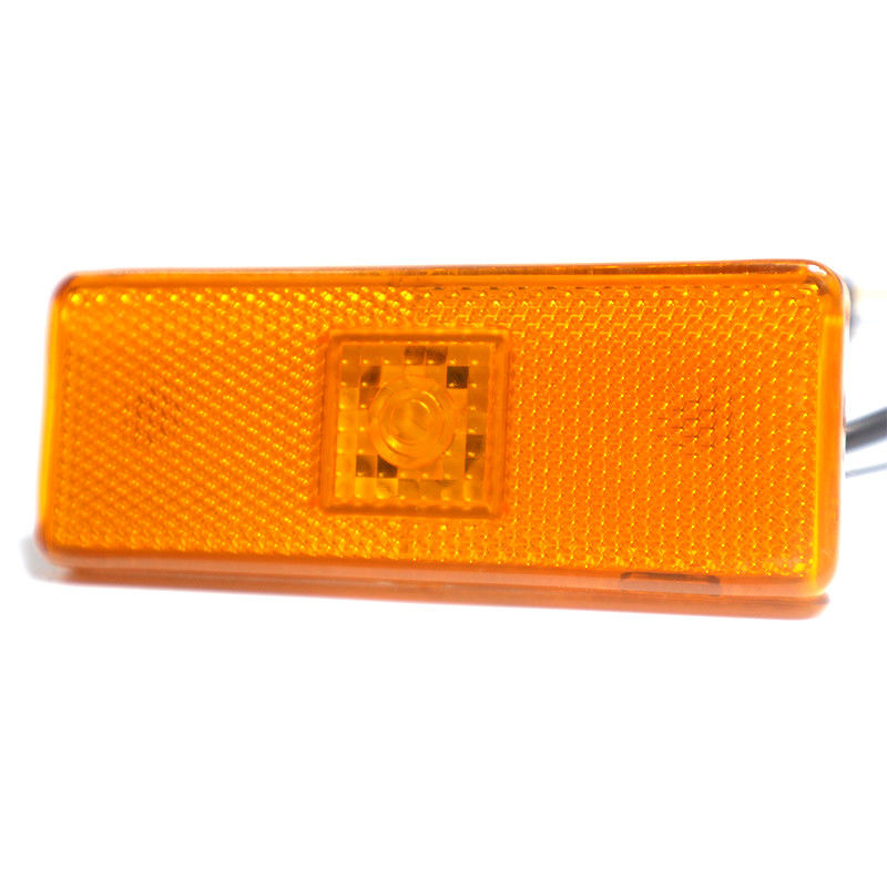 HIGER バスライトのためのアンバーLED トレーラークリアランス 24V LEDサイドマーカーライト