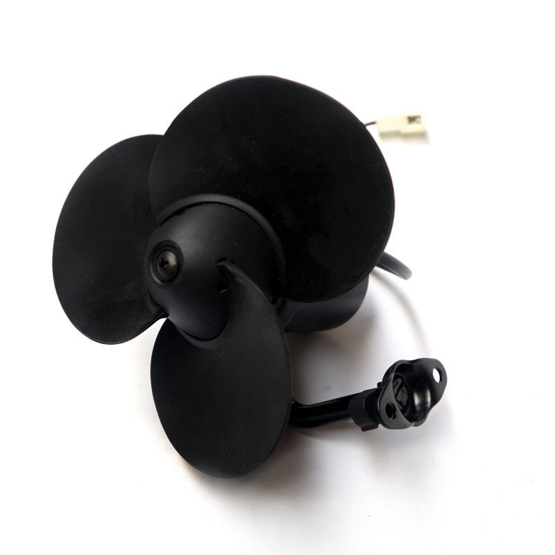 2010- プラスチックバスのアクセサリー 単速長ポール 黒いドライバーファン