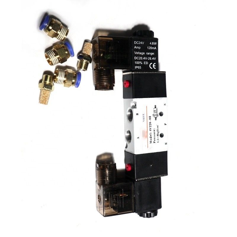 4V220-08 バスの乗客ドアシリンダー電磁弁でハイガーバスをアップグレードします